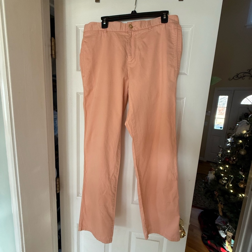 Men’s salmon golf pants Lacoste size 42